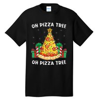 Oh Pizza Tree Xmas Food Present Christmas Pizza Tree Tall T-Shirt