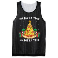 Oh Pizza Tree Xmas Food Present Christmas Pizza Tree Mesh Reversible Basketball Jersey Tank