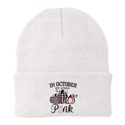 October Pink Thanksgiving Breast Cancer Support Beanie