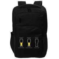 Optimist Pessimist Realist I Need A Beer Impact Tech Backpack