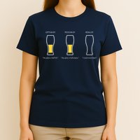 Optimist Pessimist Realist I Need A Beer T-Shirt