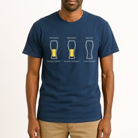 Optimist Pessimist Realist I Need A Beer Tall T-Shirt