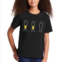 Optimist Pessimist Realist I Need A Beer Kids T-Shirt