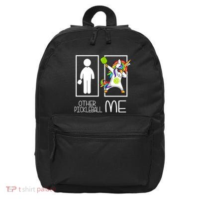 OTHER PICKLEBALL UNICORN 16 in Basic Backpack
