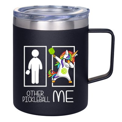 OTHER PICKLEBALL UNICORN 12oz Stainless Steel Coffee Mug