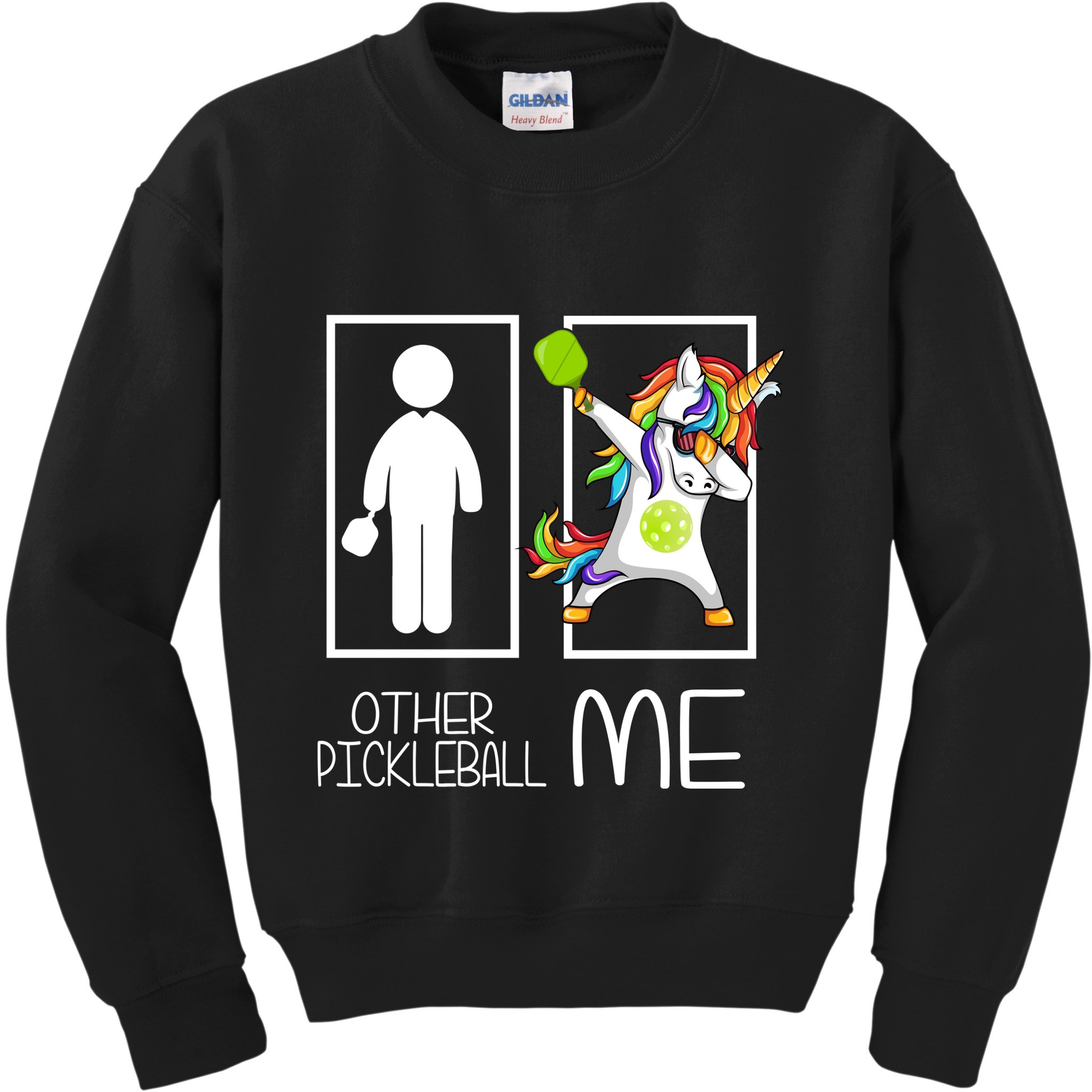 OTHER PICKLEBALL UNICORN Kids Sweatshirt