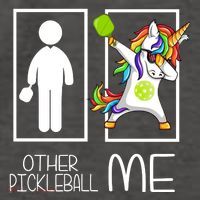 OTHER PICKLEBALL UNICORN Vector Backpack