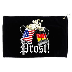 Oktoberfest Prost Usa Germany Flags Grommeted Golf Towel