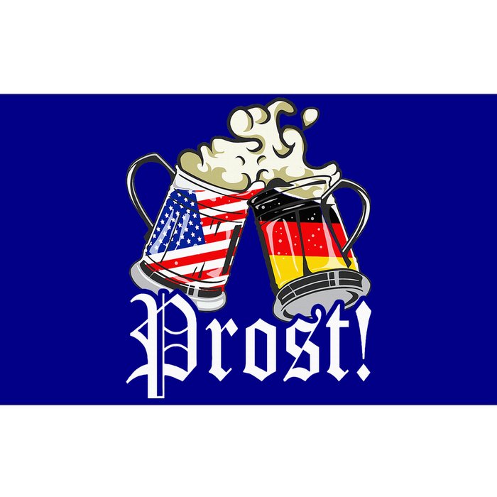 Oktoberfest Prost Usa Germany Flags Bumper Sticker