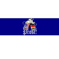 Oktoberfest Prost Usa Germany Flags Bumper Sticker