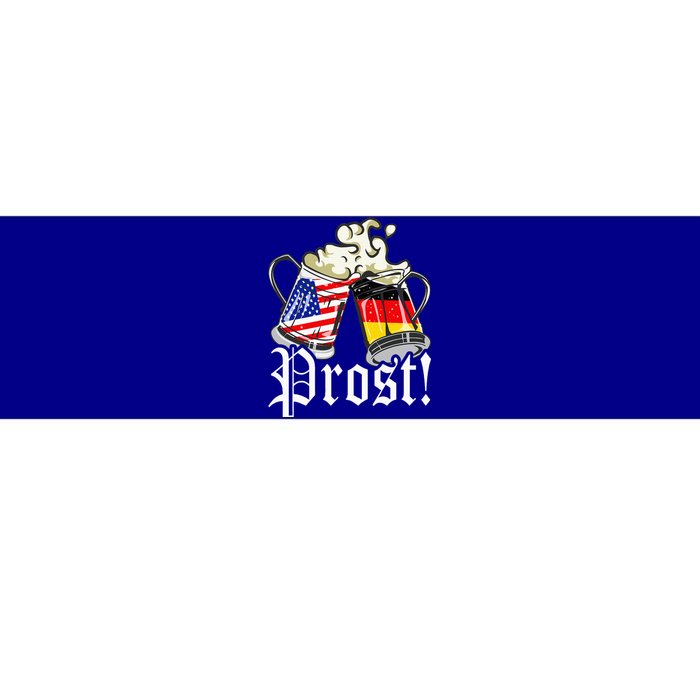 Oktoberfest Prost Usa Germany Flags Bumper Sticker