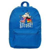 Oktoberfest Prost Usa Germany Flags 16 in Basic Backpack