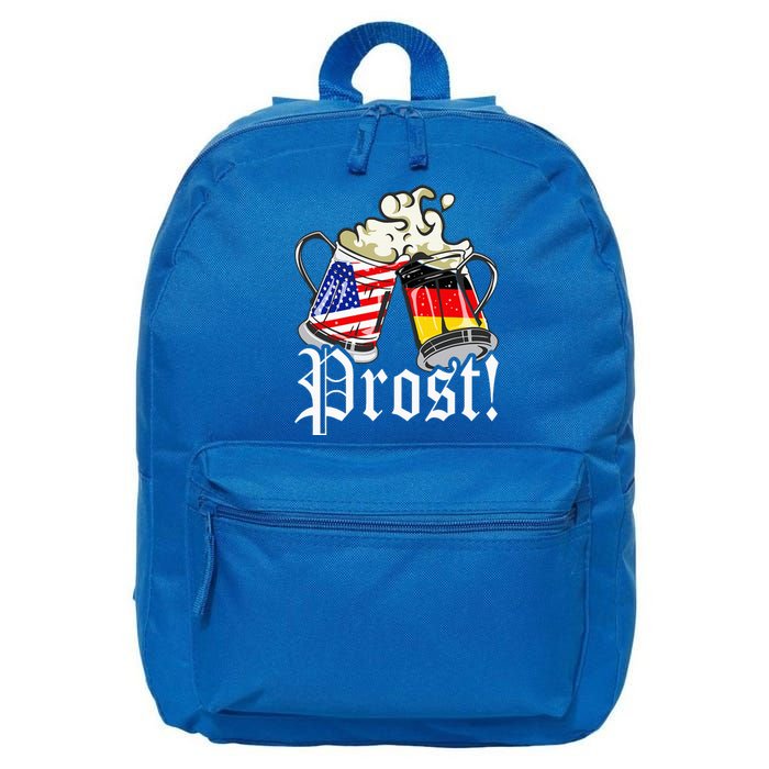 Oktoberfest Prost Usa Germany Flags 16 in Basic Backpack