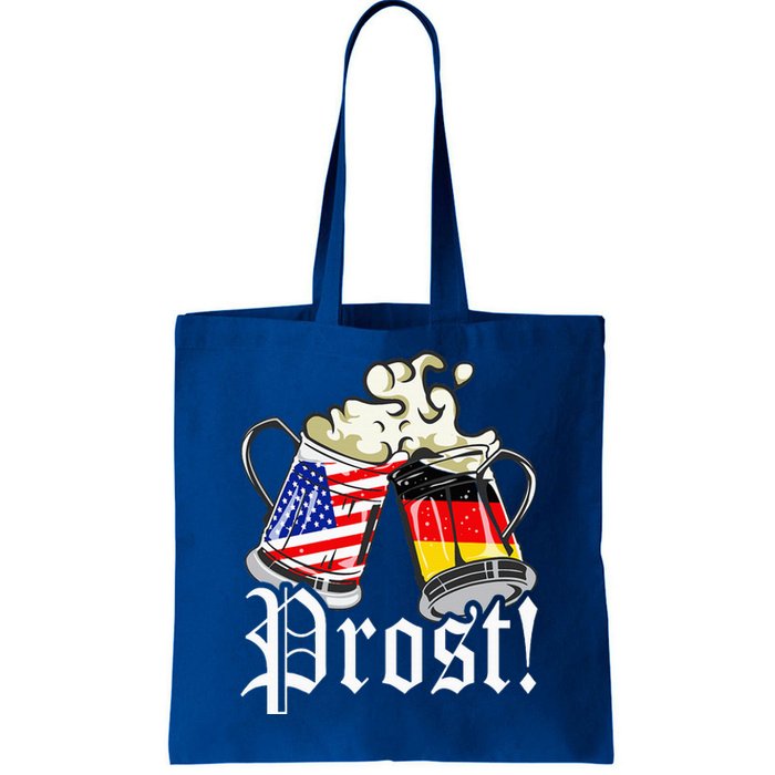 Oktoberfest Prost Usa Germany Flags Tote Bag