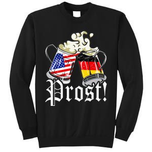 Oktoberfest Prost Usa Germany Flags Sweatshirt