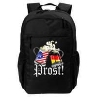 Oktoberfest Prost Usa Germany Flags Daily Commute Backpack