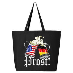 Oktoberfest Prost Usa Germany Flags 25L Jumbo Tote