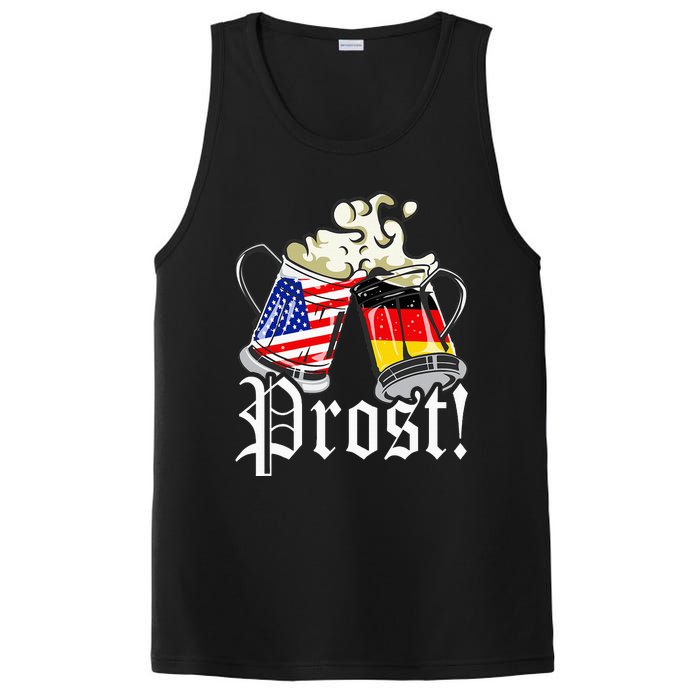 Oktoberfest Prost Usa Germany Flags PosiCharge Competitor Tank