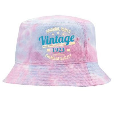 Original Parts Vintage 1923 100th Birthday Tie-Dyed Bucket Hat