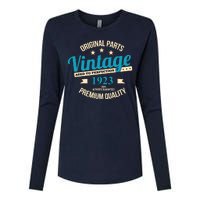 Original Parts Vintage 1923 100th Birthday Womens Cotton Relaxed Long Sleeve T-Shirt