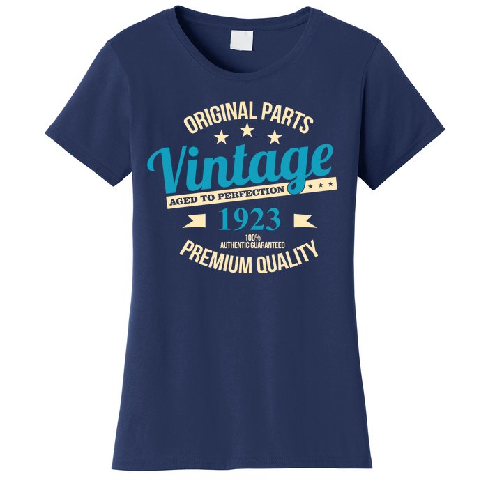 Original Parts Vintage 1923 100th Birthday Women's T-Shirt