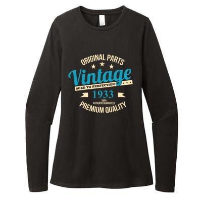 Original Parts Vintage 1933 90th Birthday Womens CVC Long Sleeve Shirt