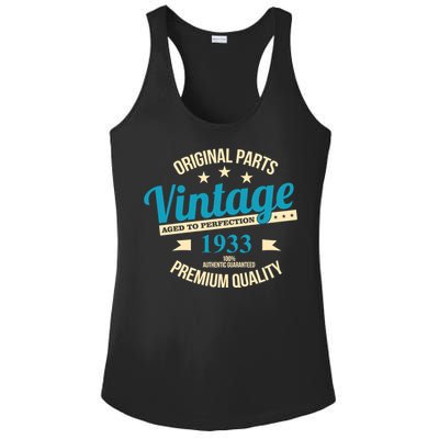 Original Parts Vintage 1933 90th Birthday Ladies PosiCharge Competitor Racerback Tank