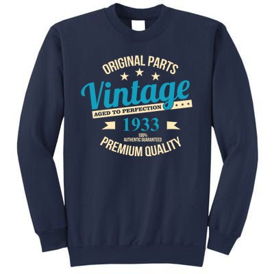 Original Parts Vintage 1933 90th Birthday Sweatshirt