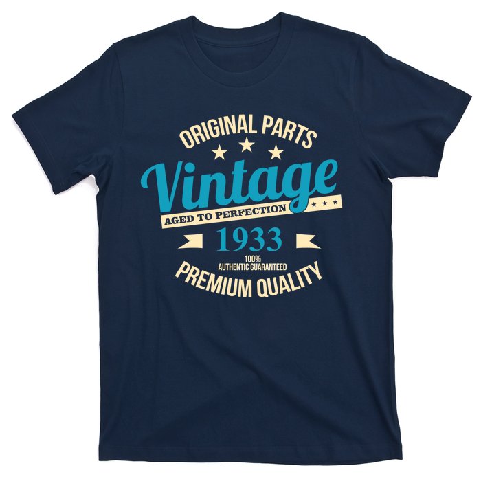 Original Parts Vintage 1933 90th Birthday T-Shirt