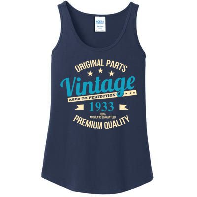 Original Parts Vintage 1933 90th Birthday Ladies Essential Tank