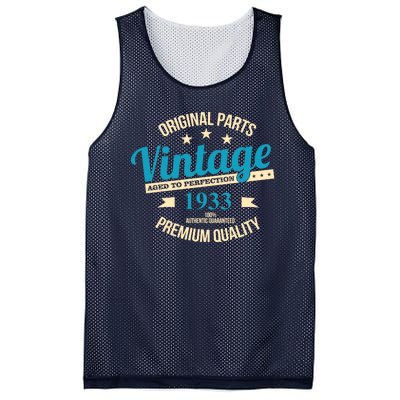 Original Parts Vintage 1933 90th Birthday Mesh Reversible Basketball Jersey Tank