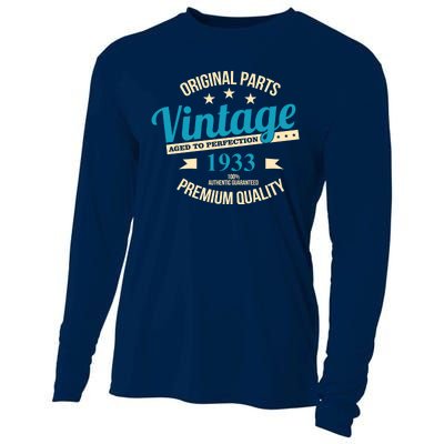 Original Parts Vintage 1933 90th Birthday Cooling Performance Long Sleeve Crew