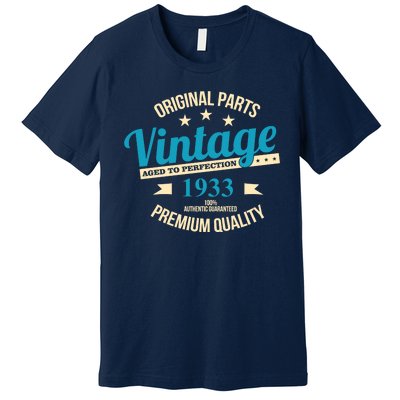 Original Parts Vintage 1933 90th Birthday Premium T-Shirt