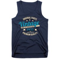 Original Parts Vintage 1933 90th Birthday Tank Top