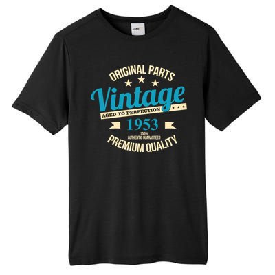 Original Parts Vintage 1953 70th Birthday Tall Fusion ChromaSoft Performance T-Shirt