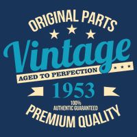 Original Parts Vintage 1953 70th Birthday 7-Panel Snapback Hat