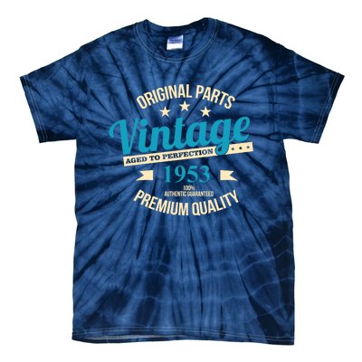 Original Parts Vintage 1953 70th Birthday Tie-Dye T-Shirt