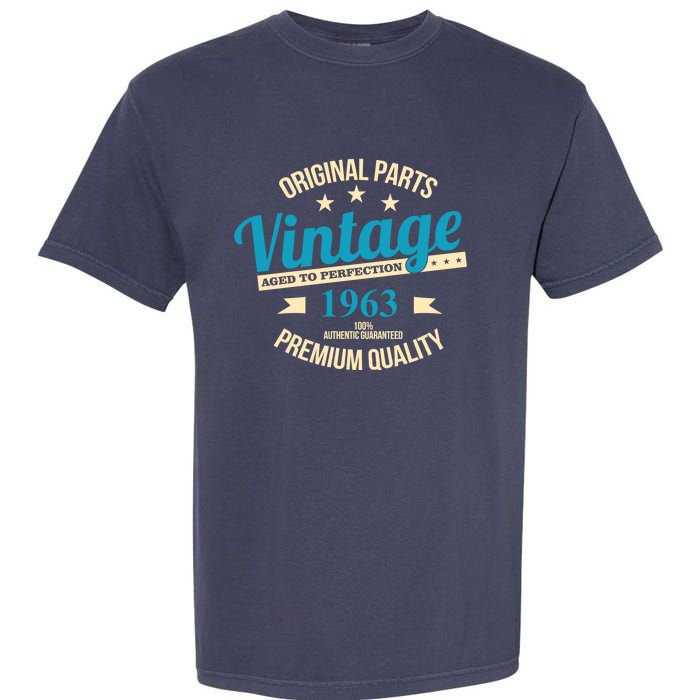 Original Parts Vintage 1963 60th Birthday Garment-Dyed Heavyweight T-Shirt