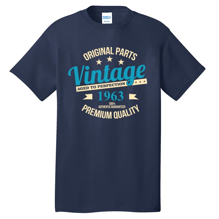 Original Parts Vintage 1963 60th Birthday Tall T-Shirt