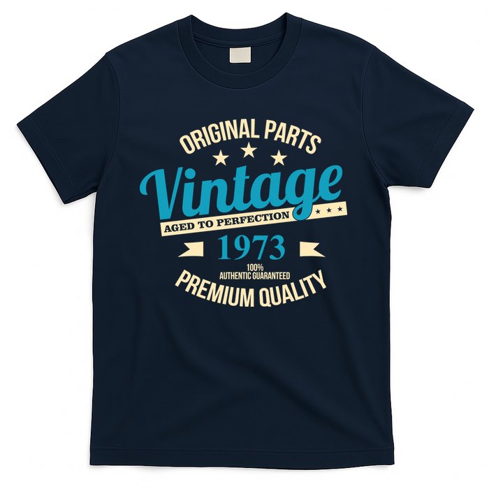 Original Parts Vintage 1973 50th Birthday T-Shirt
