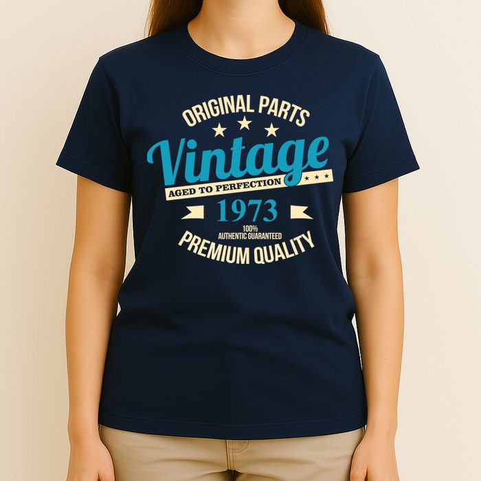 Original Parts Vintage 1973 50th Birthday T-Shirt