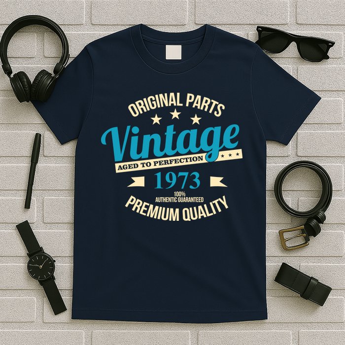 Original Parts Vintage 1973 50th Birthday T-Shirt