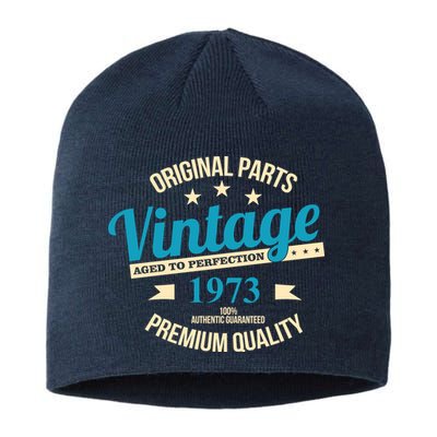 Original Parts Vintage 1973 50th Birthday Sustainable Beanie