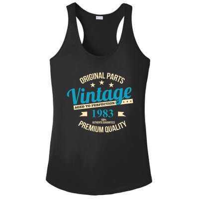 Original Parts Vintage 1983 40th Birthday Ladies PosiCharge Competitor Racerback Tank