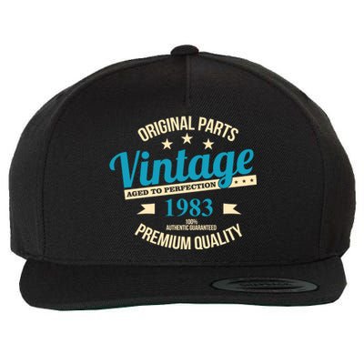 Original Parts Vintage 1983 40th Birthday Wool Snapback Cap