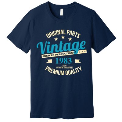 Original Parts Vintage 1983 40th Birthday Premium T-Shirt