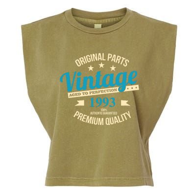 Original Parts Vintage 1993 30th Birthday Garment-Dyed Women's Muscle Tee