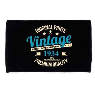 Original Parts Vintage 1934 90th Birthday Microfiber Hand Towel