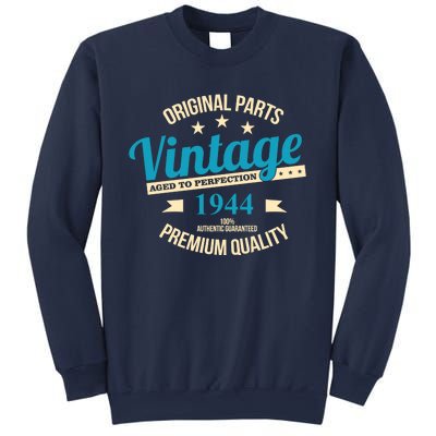 Original Parts Vintage 1944 80th Birthday Sweatshirt