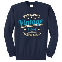 Original Parts Vintage 1944 80th Birthday Tall Sweatshirt